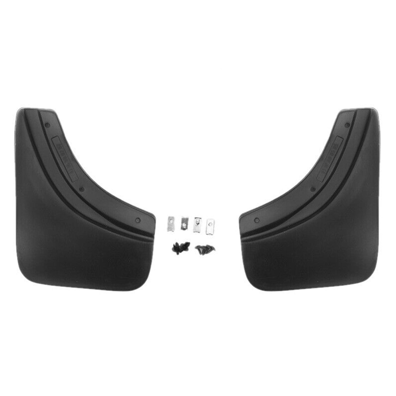 Juego de Guardabarros Trasero para Suzuki SX4 2006-2017 Negro Mate 2Pza