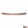 Protector de Parachoques Trasero para Hyundai Santa Fe 2012-2015 Acero cepillado