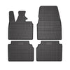 OMAC Alfombrillas De Coche para BMW i3 2013-2023 Negro Goma 4Pza