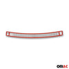 Protector de Parachoques Trasero para Opel Crossland X 2017-2024 Acero cepillado