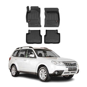 OMAC Premium Alfombrillas De Coche para Subaru Forester III 2008-2013 TPE Goma