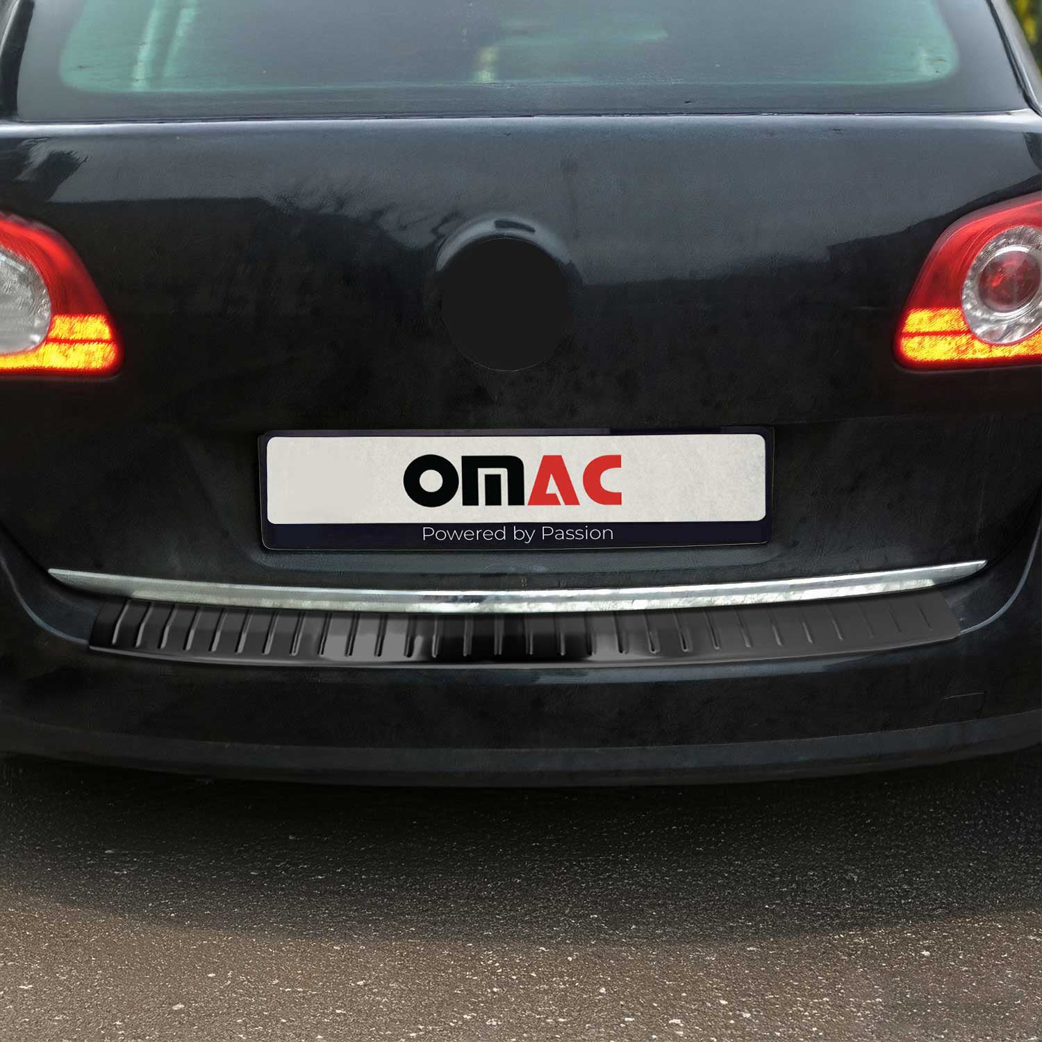 Protector Parachoques para VW Passat Familiar B7 2010-2015 Oscuro cepillado