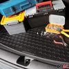 Bandeja Maletero Alfombrilla para Nissan Qashqai X-Trail Negro Goma 1Pza