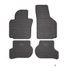 OMAC Alfombrillas De Coche para VW Scirocco 2008-2017 Negro Goma 4Pza