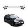 Menabo Barras de Techo Baca para VW Golf Plus 2003-2008 Gris Aluminio 2Pza