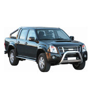 Bull Barra Frontal para Isuzu D-Max 2006-2012 Plata Brillante Acero