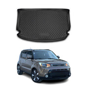 OMAC Bandeja Maletero Alfombrilla para Kia Soul 2014-2020 Negro Goma TPE 1Pza