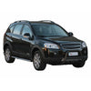 Bull Barra Frontal para Chevrolet Captiva 2006-2010 Negro Brillante Acero 1Pza