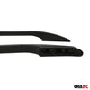 Rieles de Techo Coche para VW Caddy Maxi 3 2003-2015 L2 Largo Negro Aluminio 2x