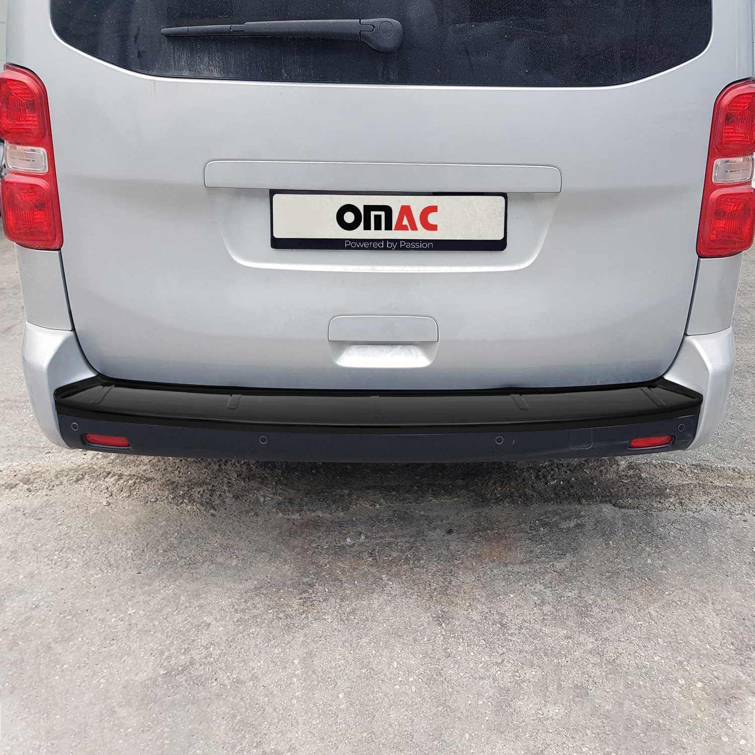Protector Parachoques para Citroën Jumpy 2016-2026 Negro Brillante Acrílica