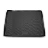 OMAC Bandeja Maletero Alfombrilla para Citroen Berlingo 2008-2018 Negro Goma TPE