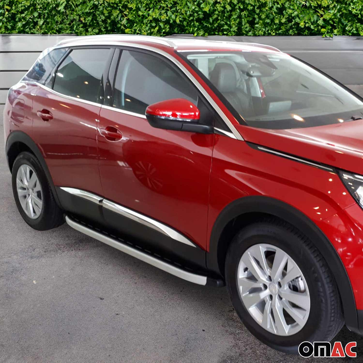 Protectores Puerta Lateral para Peugeot Active P84 2016-2025 Brillante Acero