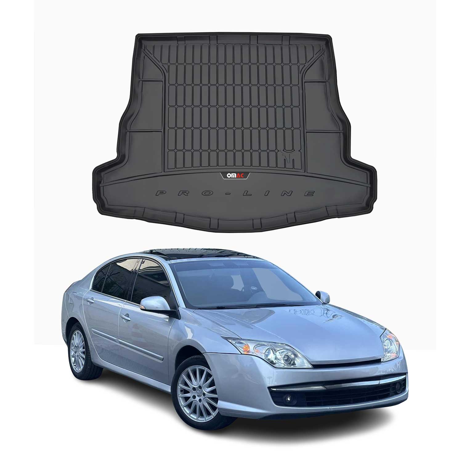 OMAC Premium Bandeja Maletero Alfombrilla para Renault Laguna 2007-2015 3D TPE