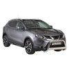 Par de Estribos Barras Laterales para Nissan Qashqai 2014-2021 Negro Acero