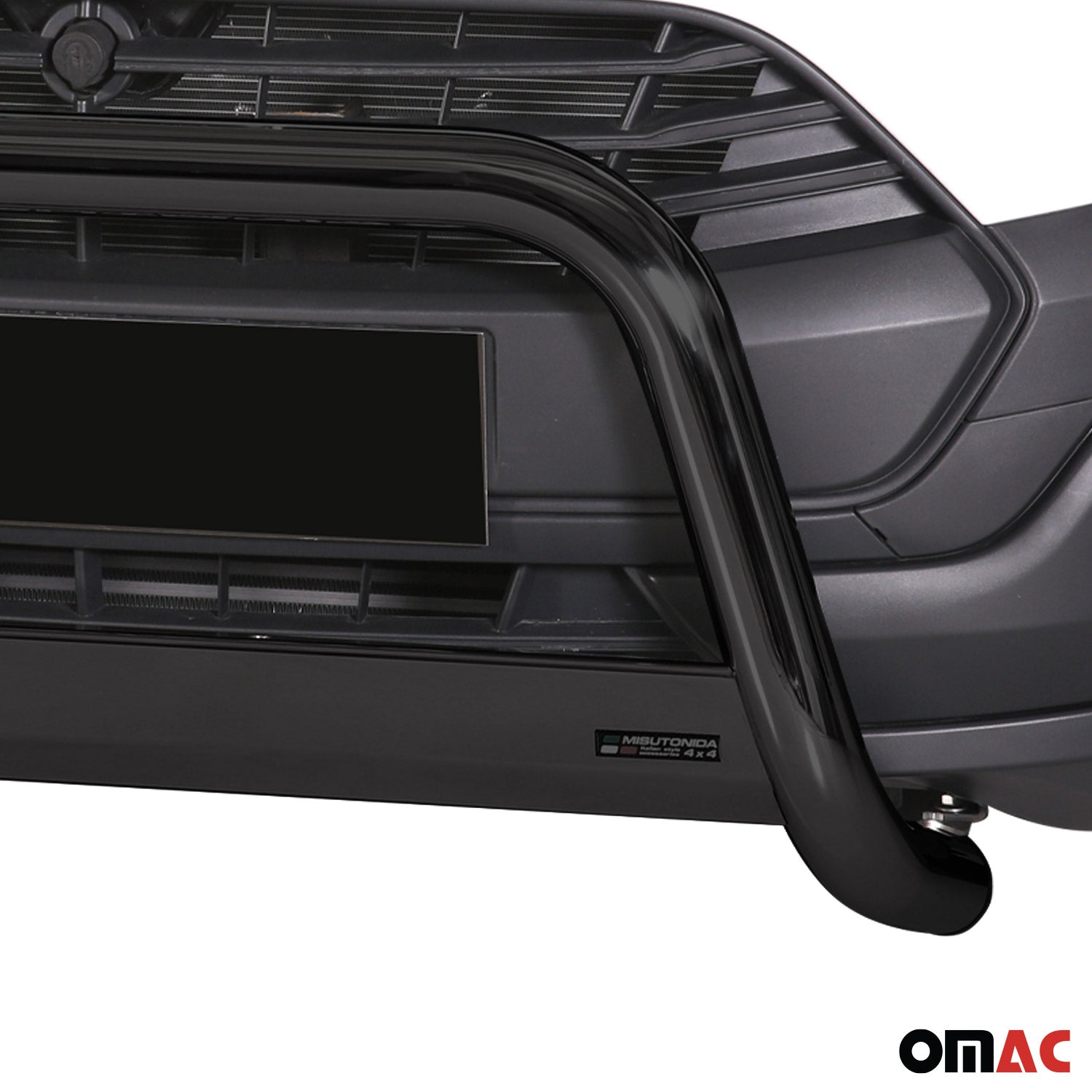 Bull Barra Frontal para Ford Transit Custom L1 - L2 2012-2017 Negro Acero