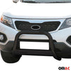 Bull Barra Frontal para Kia Sorento 2009-2012 Negro Brillante Acero