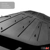 3D Alfombrillas De Coche Universal Negro Goma 4Pza