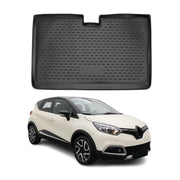 OMAC Bandeja Maletero Alfombrilla para Renault Captur 2016-2021 Unten Negro TPE
