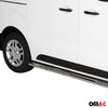 Estribos Barras Laterales para Peugeot Expert 2016-2025 L1 Corto Plata Acero