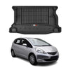 OMAC Premium Bandeja Maletero Alfombrilla para Honda Jazz 2008-2014 Negro TPE