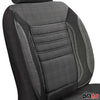 Funda de Asiento para Peugeot Partner 2019-2025 Gris Tono Medio Polialgodón 1Pza