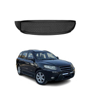 OMAC Bandeja Maletero Alfombrilla para Hyundai Santa Fe 2006-2012 Negro Goma TPE