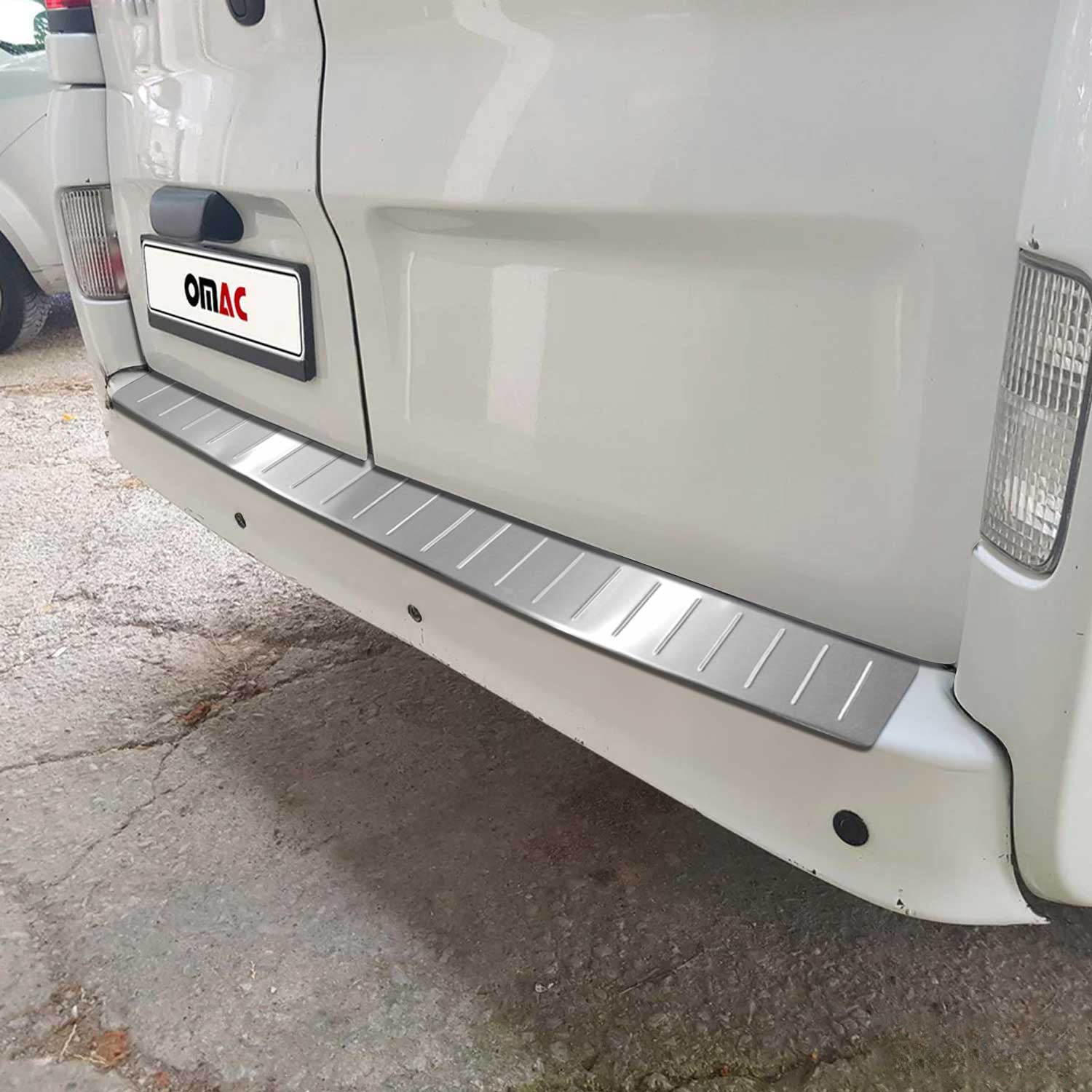 Protector de Parachoques Trasero para Renault Master 2010-2024 cepillado Acero