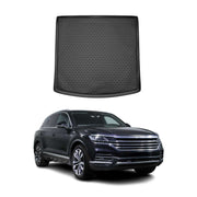 OMAC Bandeja Maletero Alfombrilla para VW Touareg 2018-2021 Negro Goma TPE 1Pza