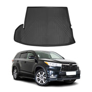 OMAC Bandeja Maletero Alfombrilla para Toyota Highlander 2014-2021 Negro TPE