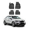 OMAC Premium Alfombrillas De Coche para Renault Arkana 2019-2025 TPE Goma 4x