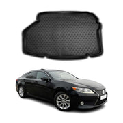 OMAC Bandeja Maletero Alfombrilla para Lexus ES 300h 2012-2025 Negro Goma TPE