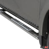 Estribos Barras Laterales para Mitsubishi L200 Double Cab 2015-2018 Plata Acero