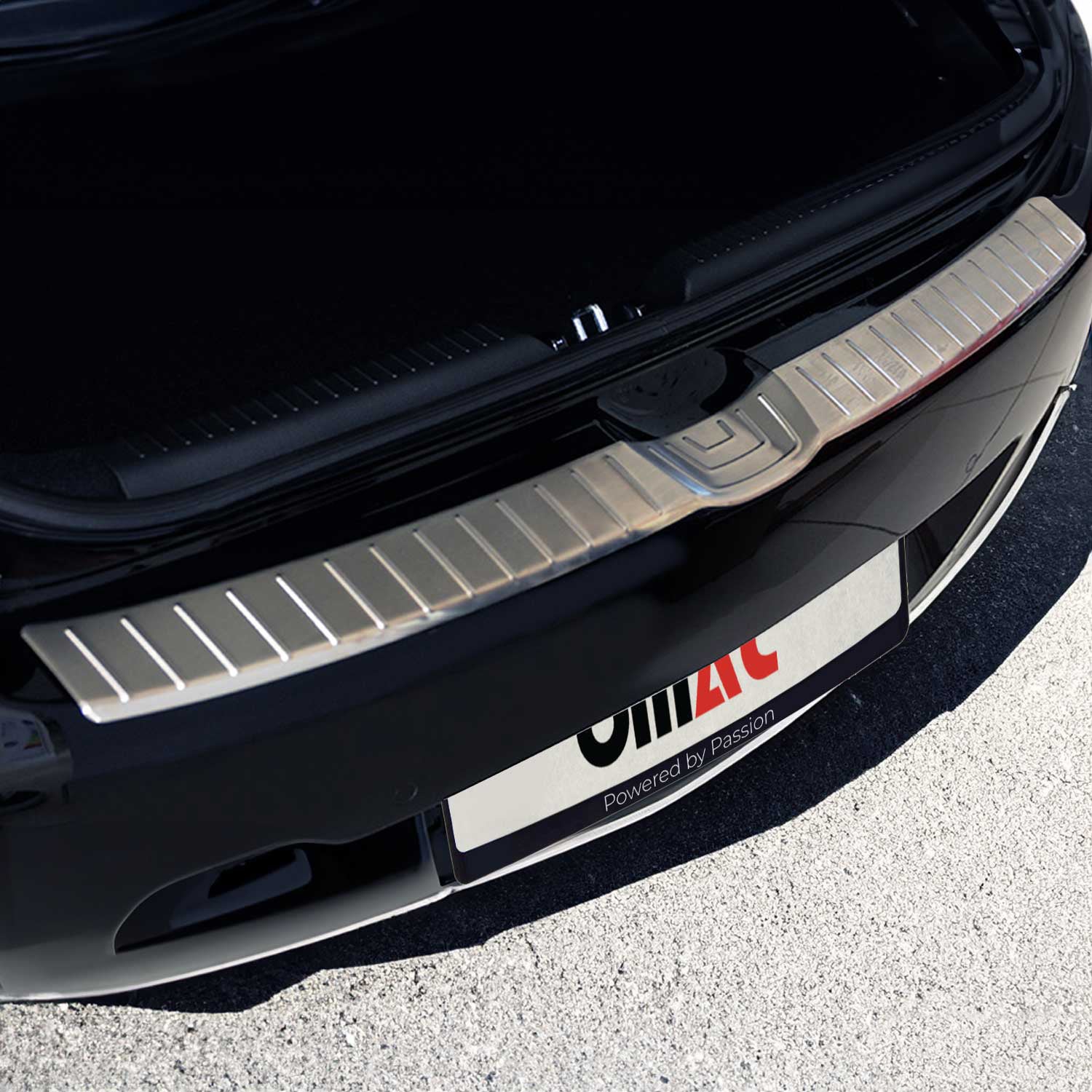 Protector de Parachoques Trasero para Hyundai i30 2011-2017 Acero cepillado