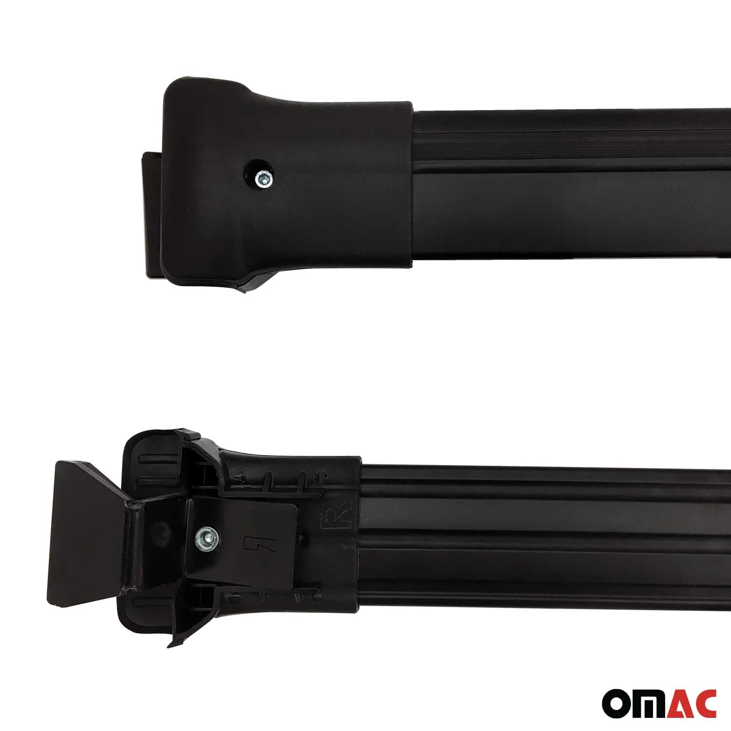 Barras de Techo Baca para Dacia Duster 2 2018-2024 Negro Aluminio 2Pza