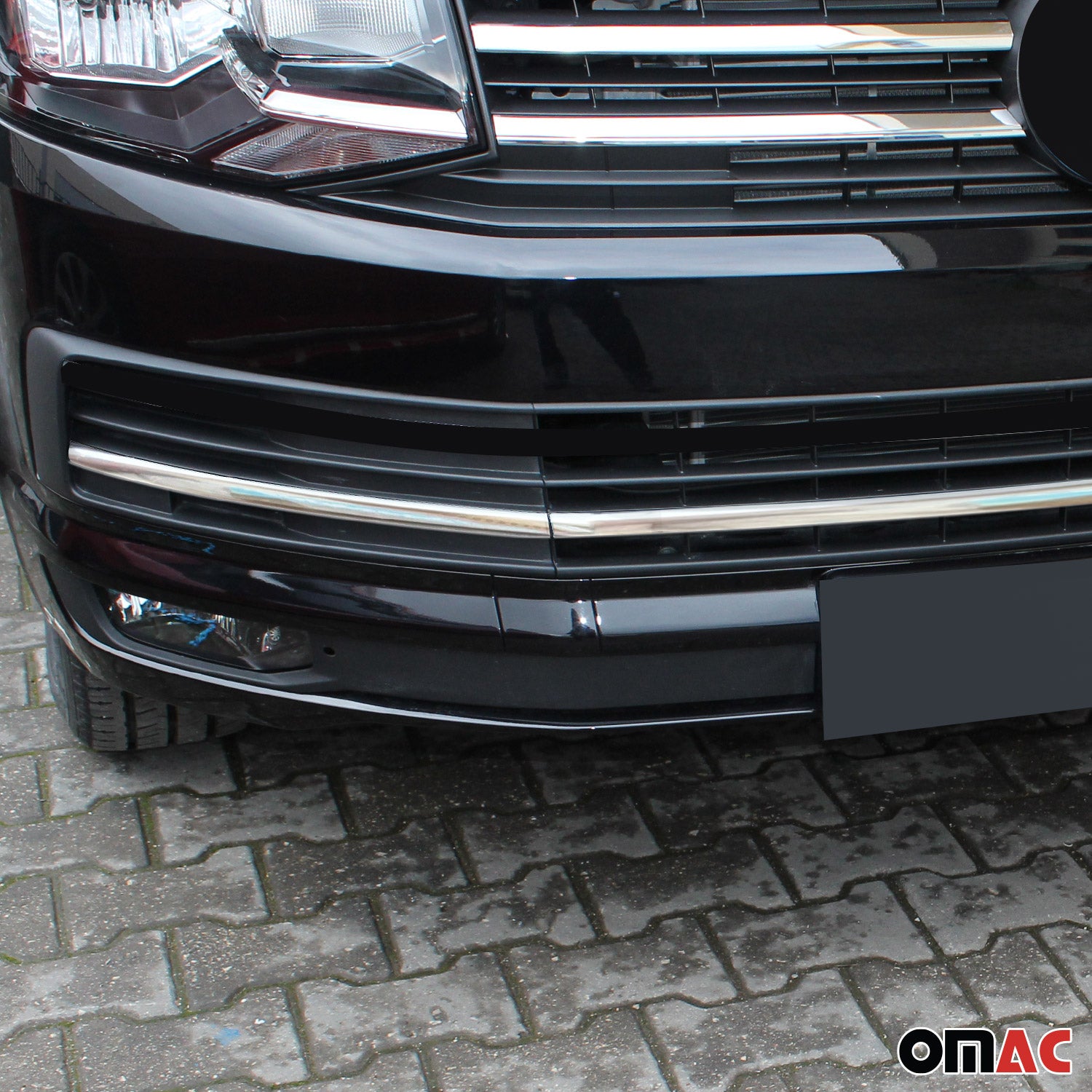 Embellecedor de Parachoques Delantero para VW T6 Transporter Highline 2015-2019