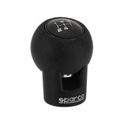 Sparco Palanca de Cambios Universal Negro Aluminio & cuero de pu