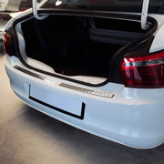 Protector de Parachoques Trasero para Citroen C-Elysee 2012-2024 Acero cepillado