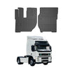OMAC Alfombrillas De Coche para Volvo FH12 1993-2025 Negro Goma 2Pza