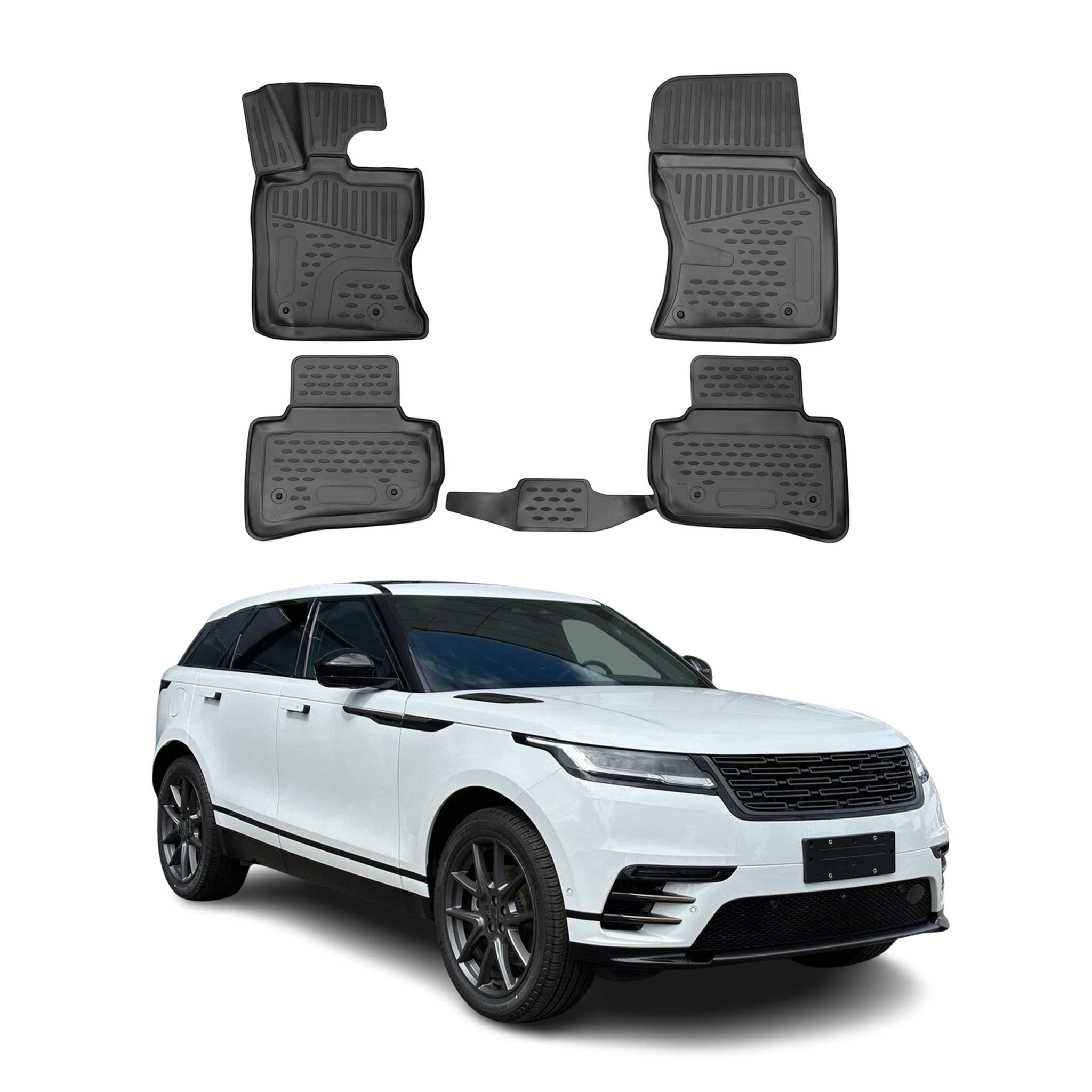 OMAC Alfombrillas De Coche para Land Rover Range Rover Velar L560 2017-2025 4x