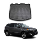 OMAC Bandeja Maletero Alfombrilla para Ford Kuga 2013-2019 Negro Goma TPE 1Pza