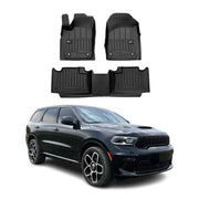 OMAC Premium Alfombrillas De Coche para Jeep Grand Cherokee 2016-2022 TPE 3x