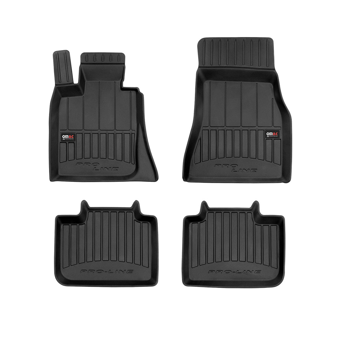 OMAC Premium Alfombrillas Coche para BMW Serie 6 Gran Turismo 2017-2025 TPE 4x