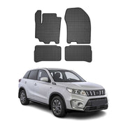 OMAC Alfombrillas De Coche para Suzuki Vitara 2018-2025 Negro Goma 4Pza