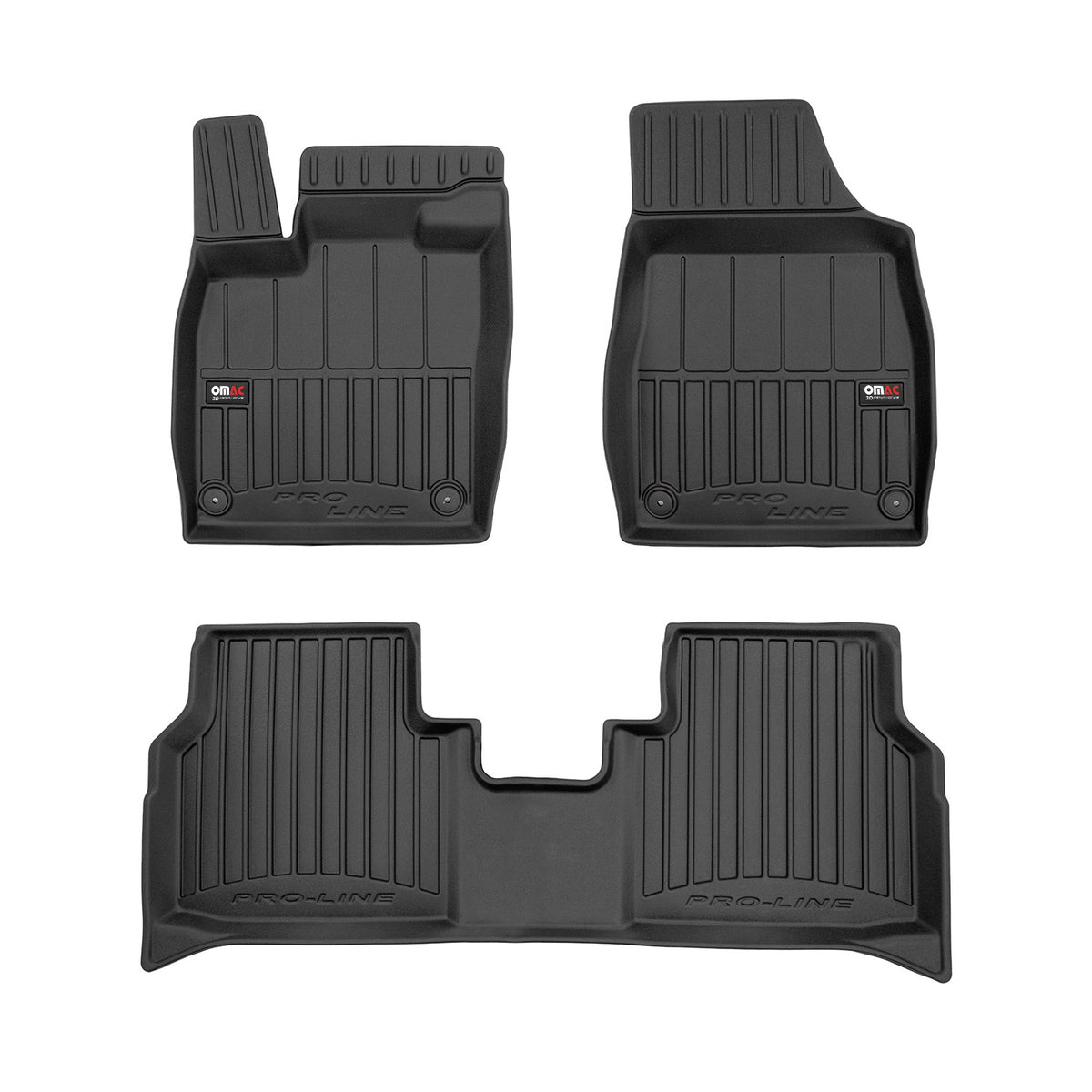 OMAC Premium Alfombrillas De Coche para Audi Q4 e-Tron 2021-2024 TPE Goma 4x