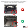 OMAC Premium Bandeja Maletero Alfombrilla para Volvo S60 2001-2010 Negro TPE