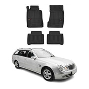 OMAC Premium Alfombrillas Coche para Mercedes E Class W211 S211 2003-09 TPE