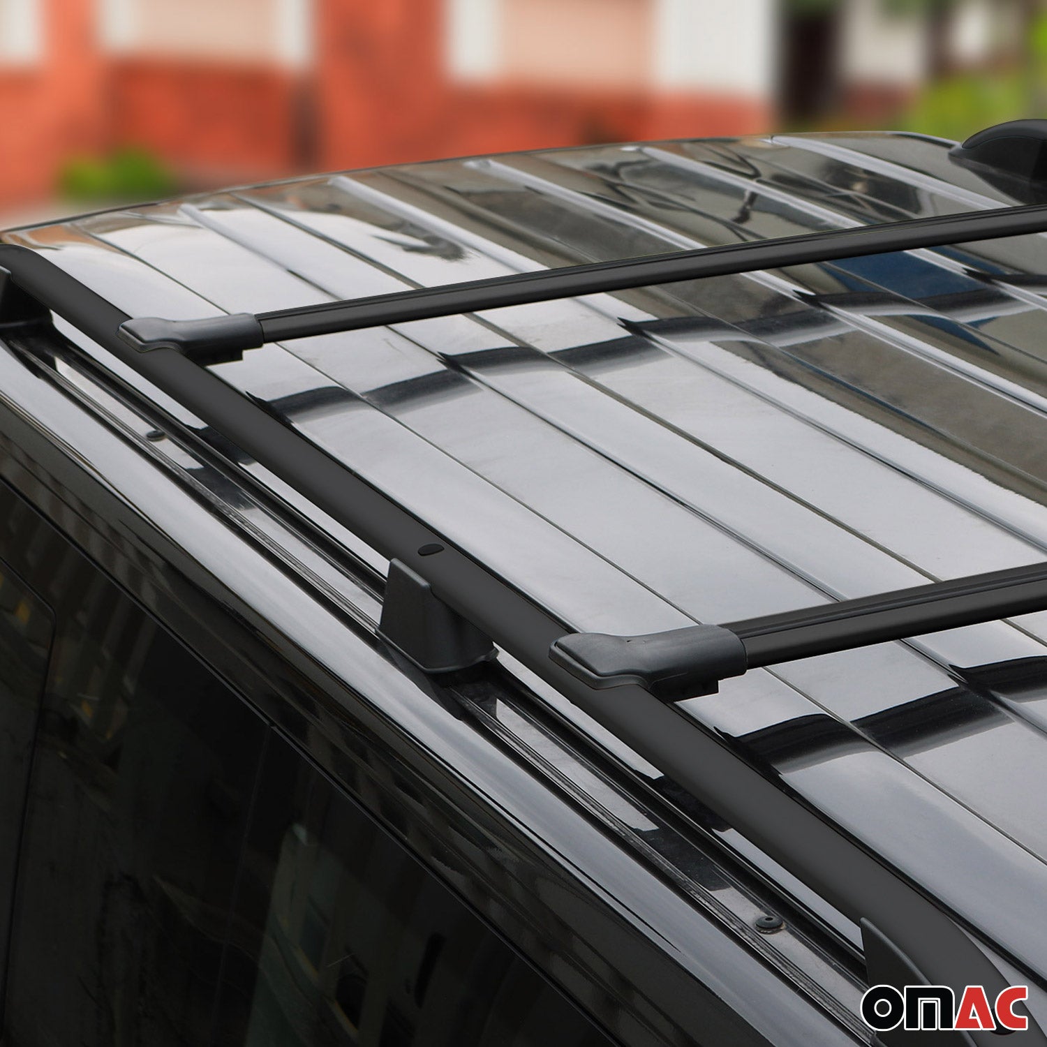 Rieles & Barras de Techo Coche para Citroen Berlingo 2008-2018 Negro Aluminio
