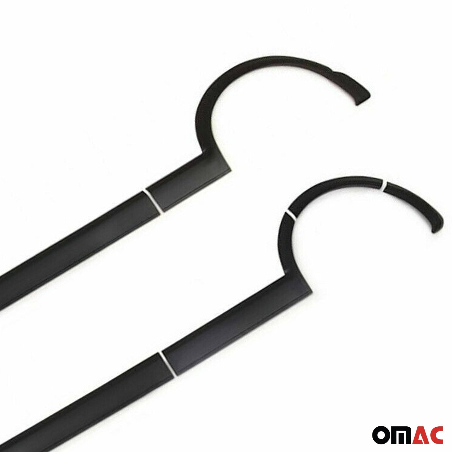 Juego de Guardabarros Moldura para VW T5 2003-2015 1 L1 Corto Negro Plástico 11x