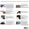 Deflector de Capó para Renault Kangoo 2006-2009 Oscuro Brillante Acrílico