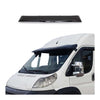 Deflector de Sol Lluvia para Fiat Ducato 2006-2025 Negro Brillante Acrílico 1Pza